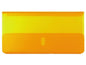 CONNECT Accessoires pour dossiers suspendus pochettes transparentes, 60 mm, jaune, 25 pcs.