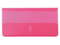 CONNECT Accessoires pour dossiers suspendus Pochettes transparentes, 60 mm, rose, 25 pcs.