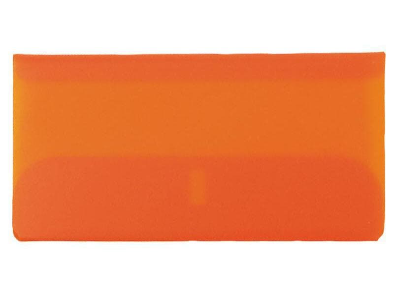 CONNECT Accessoires pour dossiers suspendus Pochettes transparentes, 60mm, orange, 25pcs.