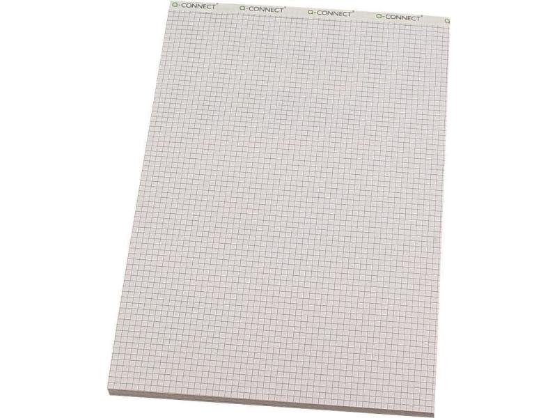 CONNECT Bloc-notes A4 4 mm, quadrillé, 100 feuilles