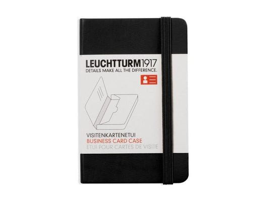 Leuchtturm Étui pour cartes de visite  Noir