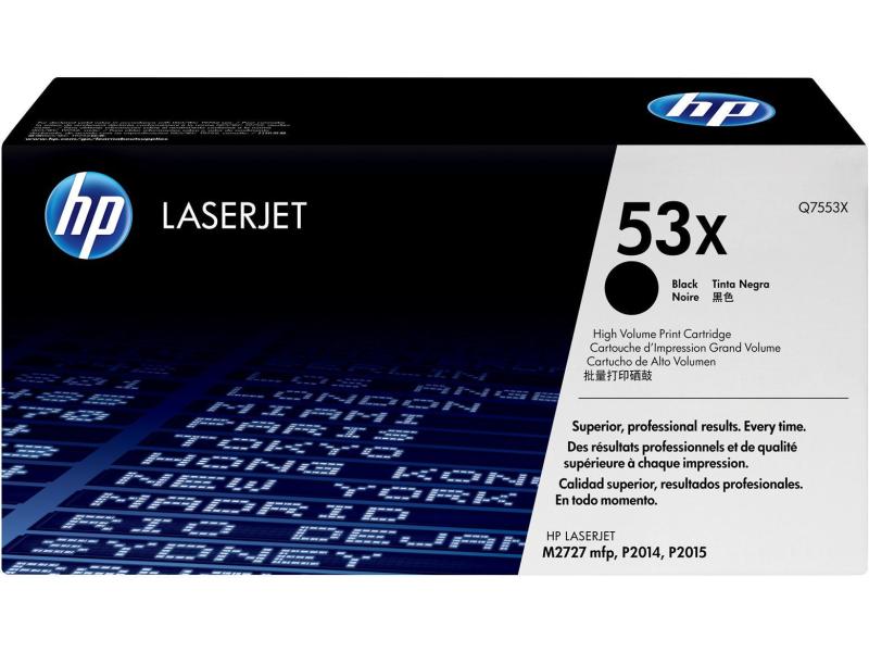 HP Toner Nr. 53X (Q7553X) noir