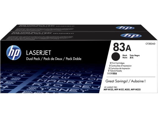 HP Toner Nr. 83A (CF283AD) noir