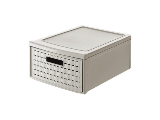 Rotho Boîte à tiroirs Country Petit Beige