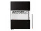Leuchtturm Carnet de notes Master Slim  A4, À lignes, Noir