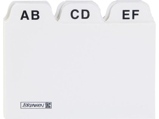 Brunnen Fiches A8 A-Z Vierge