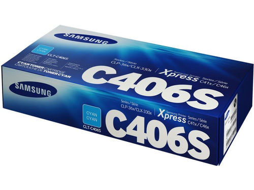 Samsung by HP Toner CLT-C406S / ST984A Cyan