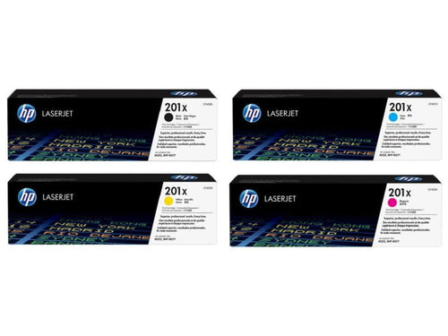 HP Rainbow-Kits Nr. 201X (CF400X-CF403X) SW/C/M/Y