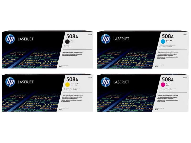 HP Rainbow Kits Nr. 508A (CF360A-CF363A) S/C/M/G
