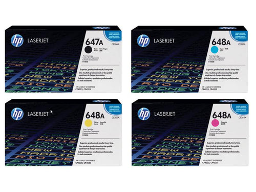 HP Regenbogen-Kits Nr. 647A/648A (CE260A-CE263A) S/C/M/G