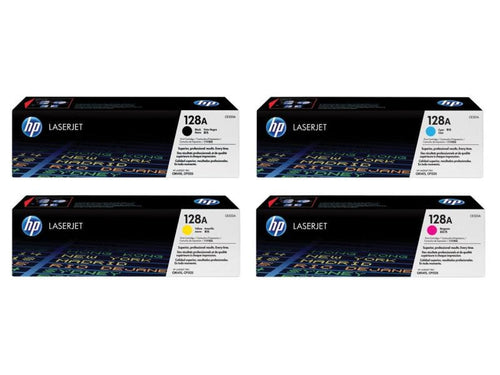 HP Regenbogen-Kits Nr. 128A (CE320A-CE323A) SW/C/M/Y