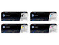 HP Kits arc-en-ciel Nr. 128A (CE320A-CE323A) BL/C/M/Y