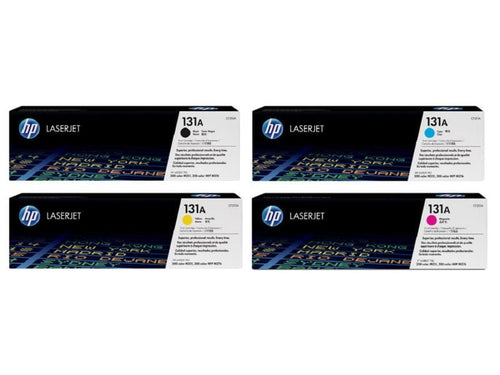 HP Regenbogen-Kits Nr. 131A (CF210A-CF213A) SW/C/M/Y