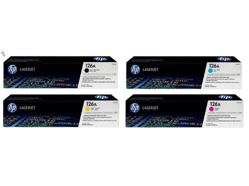HP Regenbogen-Kits Nr. 126A (CE310A-CE313A) SW/C/M/Y