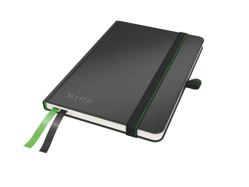 Leitz Carnet de notes A6, À lignes, Noir