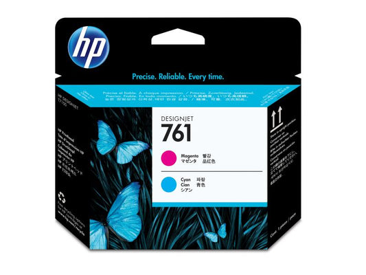 HP Tête d’impression Nr. 761 (CH646A) Cyan/Magenta