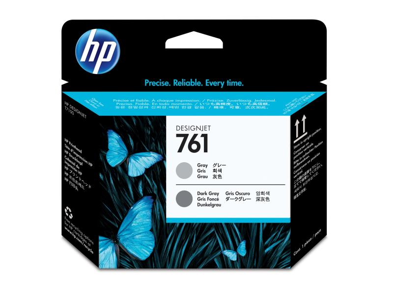 HP Tête d’impression Nr. 761 (CH647A) Dark Grey/Grey