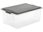 Rotho Boîte de rangement Compact A3 / 38 litres anthracite