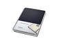 Sigel Bloc-notes à spirale A5 160 feuilles, quadrillées, noir