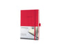 Sigel Carnet de notes Conceptum A5, À carreaux, Rouge
