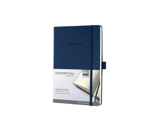 Sigel Carnet de notes Conceptum A5, À lignes, Bleu