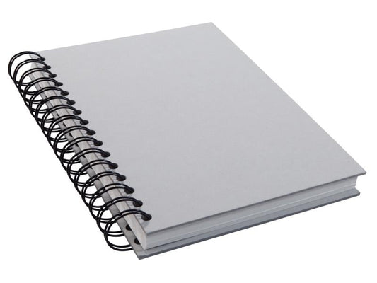 Sigel Carnet de notes A5, Différentes linéatures, Gris