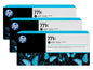HP Encre Nr. 771C (B6Y31A) Matte Black (paquet de 3)