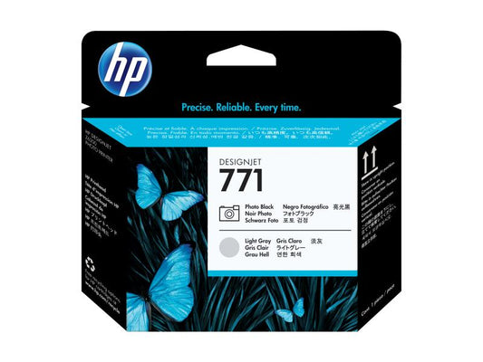 HP Tête d’impression Nr. 771 (CE020A) Light Grey/Photo Black