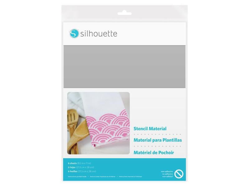 Silhouette Film pochoir 21.5 x 28 cm non collant