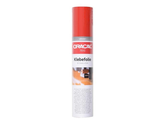 ORAFOL Film de vinyle Oracal 751C / 31.5 x 300 cm rouge