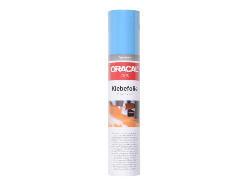ORAFOL Film de vinyle Oracal 751C / 31.5 x 300 cm bleu clair