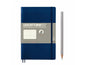Leuchtturm Carnet de notes Paperback Softcover B6, Pois, Bleu marine