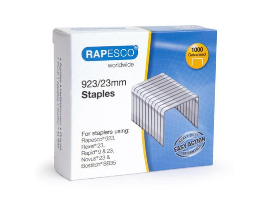 Rapesco Agrafe 923/23 1000 pièces