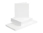 Creativ Company Carte vierge 15 x 15 cm 50 jeux, blanc
