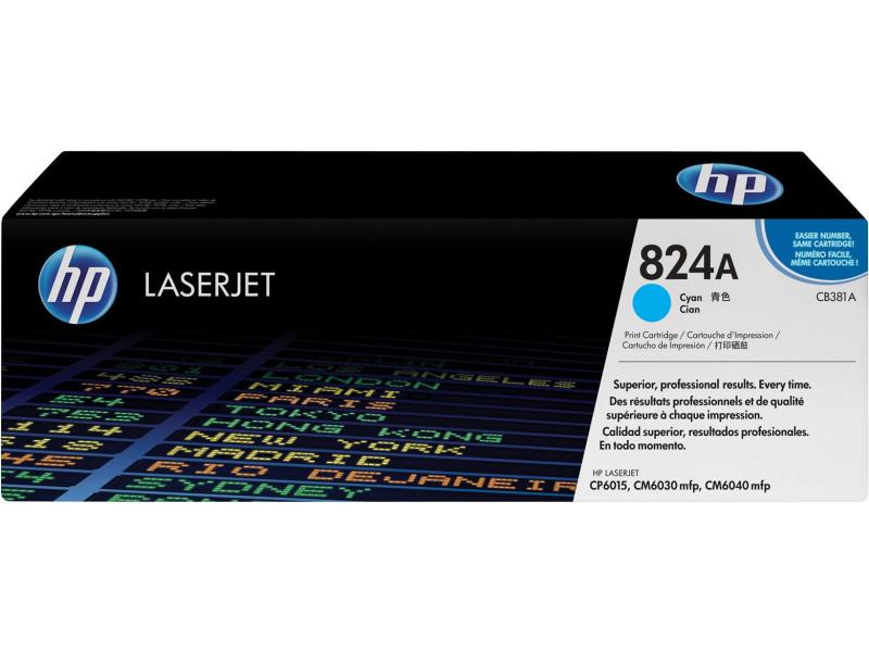 HP Toner Nr. 824A (CB381A) Cyan