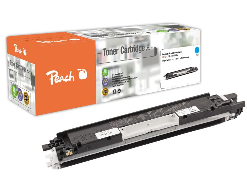 Peach Toner HP Nr. 126A (CE311A) Cyan