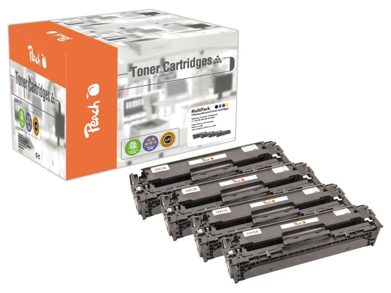 Peach Kits de toner HP Nr. 305A (CE41A) BK, C, M, Y