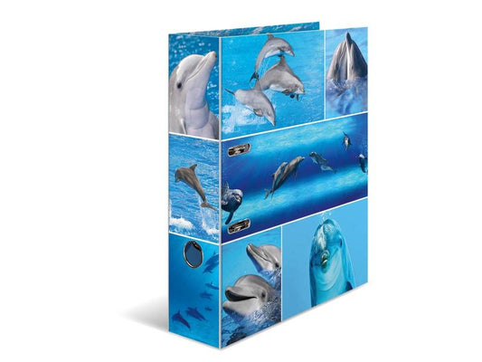 HERMA Dossier Dauphins 7 cm, Multicolore