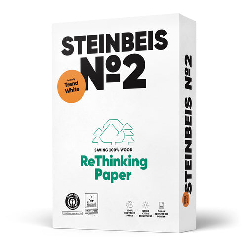 Papier A4 STEINBEIS à copier No.2 A4 88334290 80g, recycling 2 500 feuilles