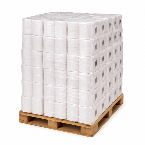 Papier toilette, cellulose, 3 couches, 93x110mm, 250 coupons (1728 rouleaux)